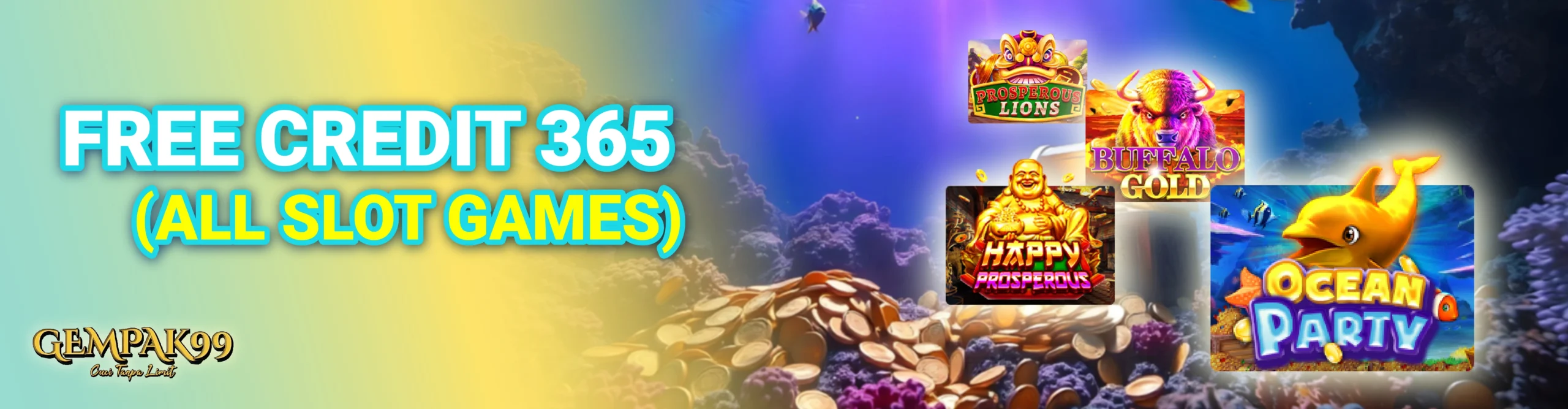 Gempak99 All Slot Free Credit 365 Days